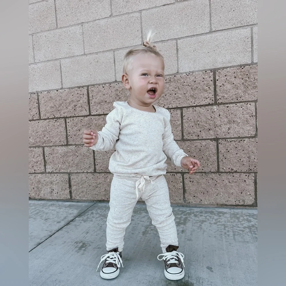 Clover + Bear Ribbed Set - Picture 5 of 5